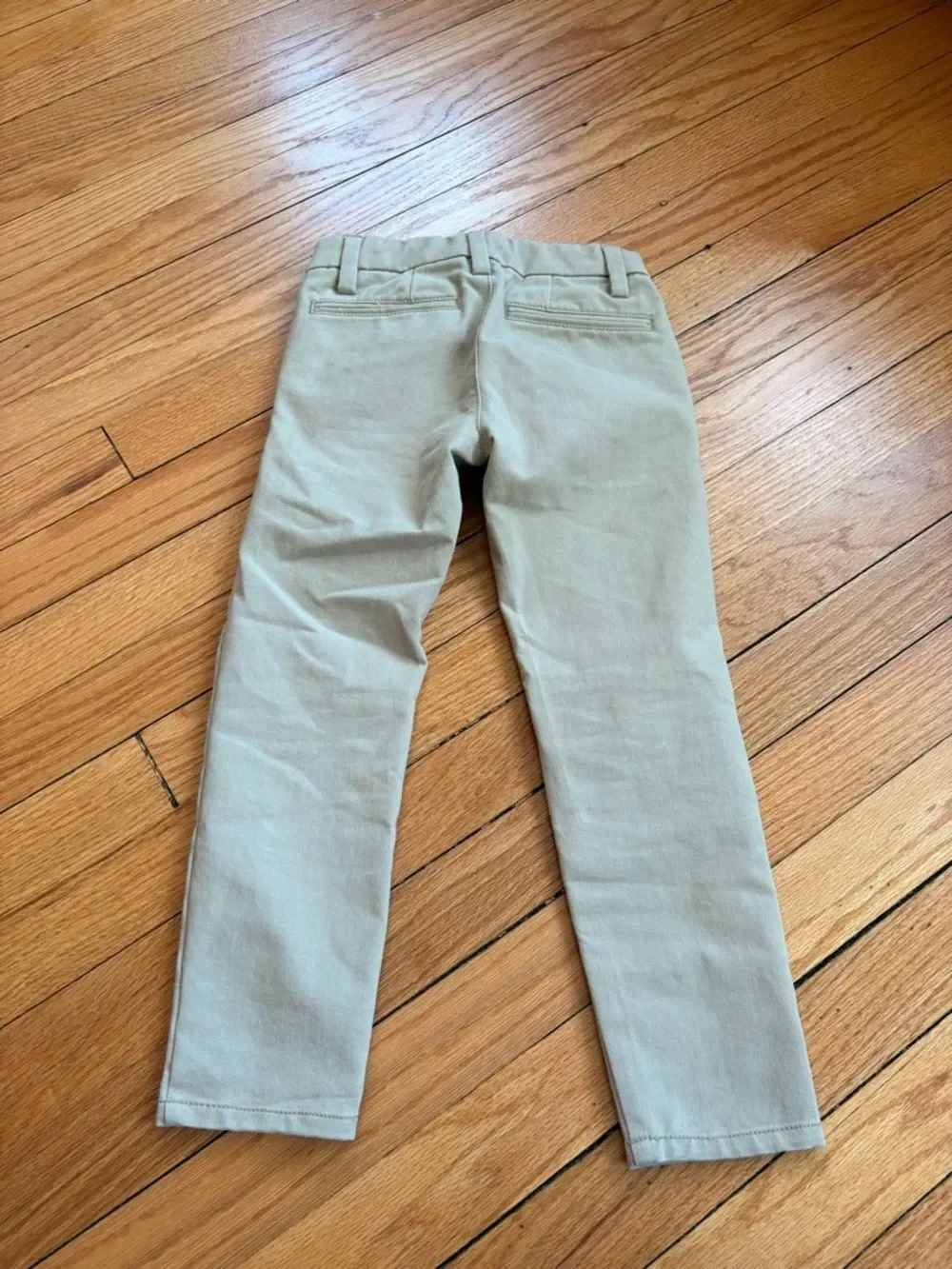 GAP Boys Tan Slim Straight Chinos